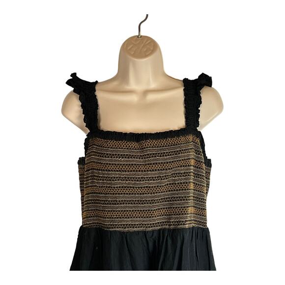 J.Crew XXL Embroidered Sun Dress Smocked Plus Size Summer Casual - Picture 2 of 12